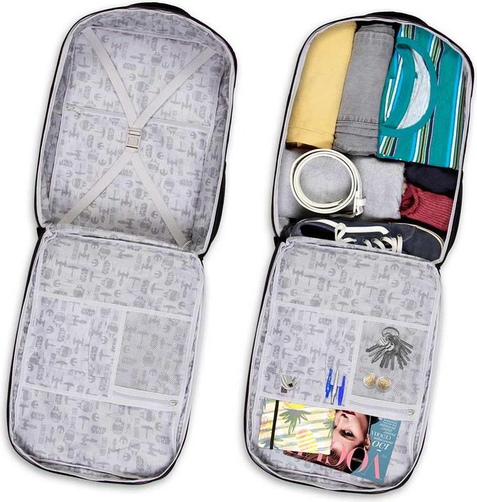 Immagine prodotto Karactermania Zaino da viaggio grande Mercury 47x23x33cm Logo