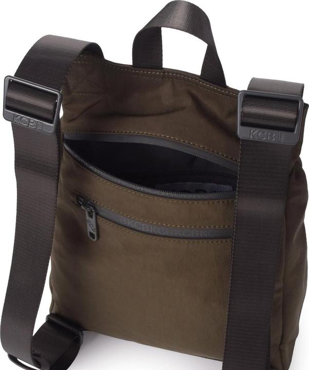 Actual product image KCB Large anti-theft backpack Shine, khaki