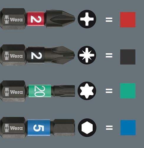 Produktbild Wera 855/1 IMP DC PZ 2 x 25 mm DIY-Box (Kreuz Pozidriv PZ)