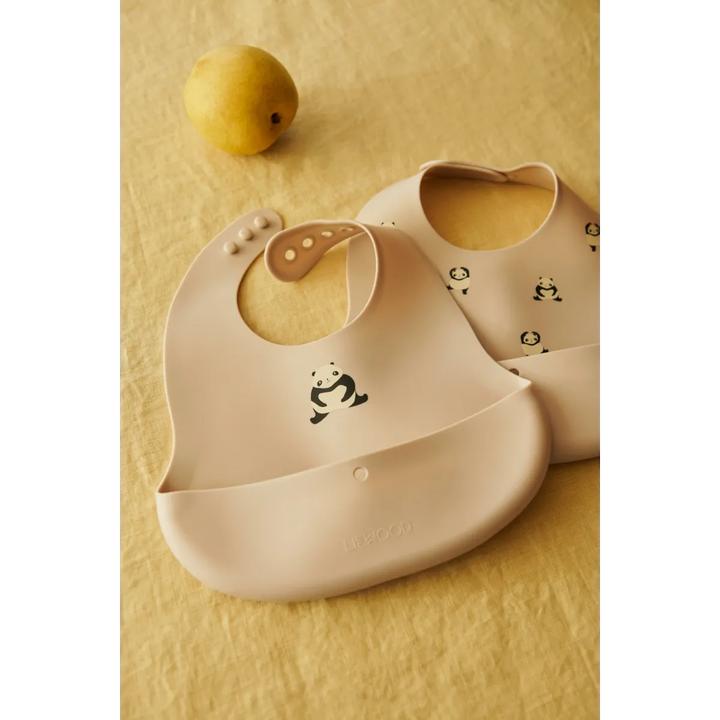 Produktbild Liewood Lätzchen Bib Ember 2er Set Panda Sandy (6 Monate)
