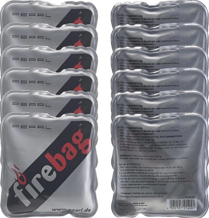 Firebag 12er-Set Taschenwärmer ""