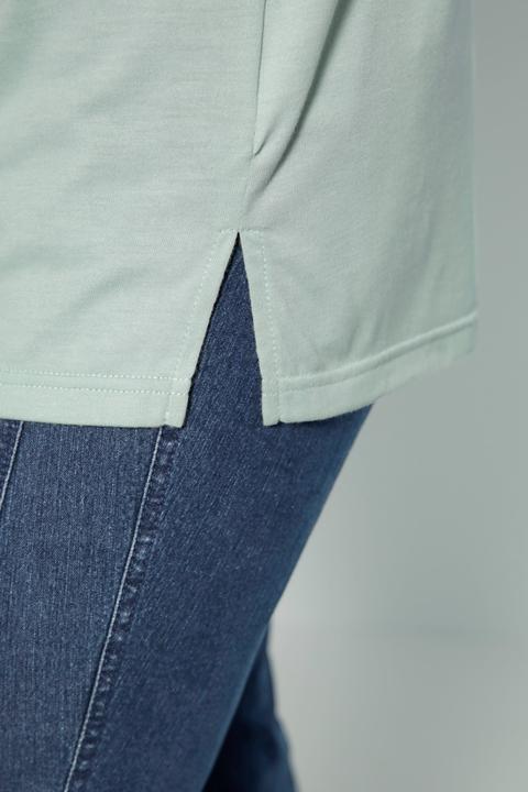 Produktbild Meyermode T-Shirt, Rosen-Motiv, Rundhals, 3/4-Ärmel (42)