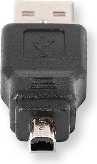 Actual product image ReTrak EUCABLERU2M USB cable 1 m USB 2.0 USB A Black (1 m, USB 2.0)