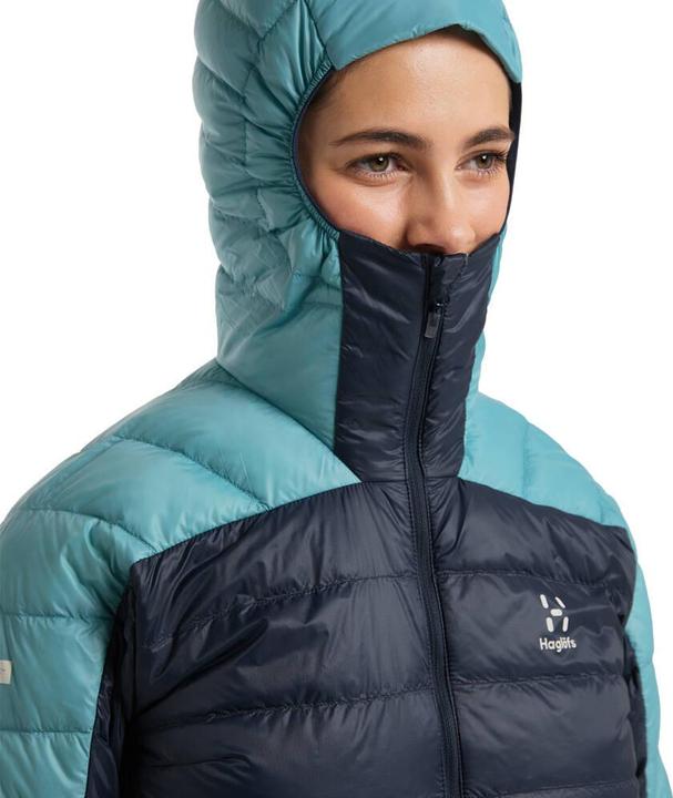 Produktbild Haglöfs L.I.M Down Hood Women Tarn blue/frost blue (L)