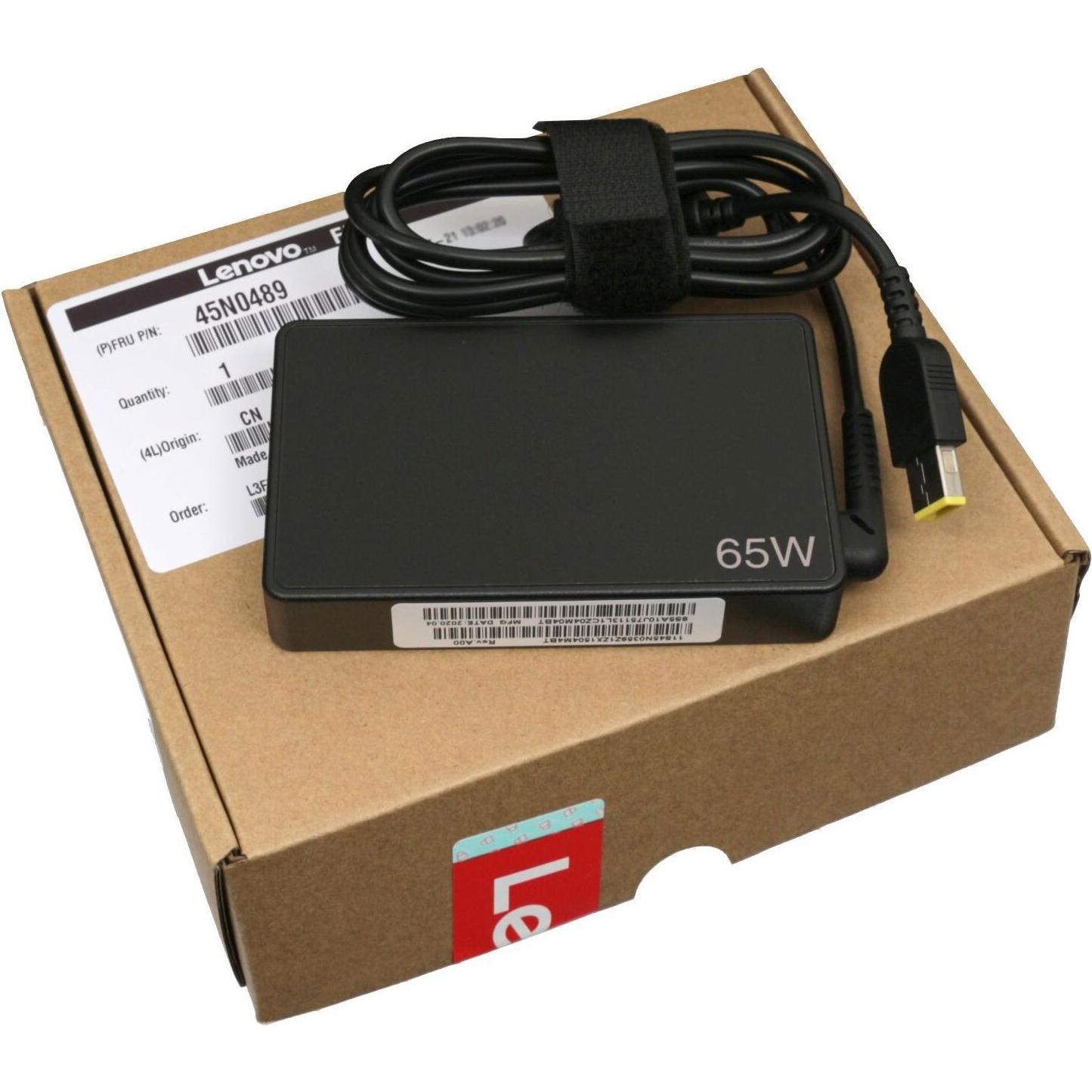Thumbnail - Lenovo ADLX65SLC2A (65 W), Notebook Netzteil, Schwarz