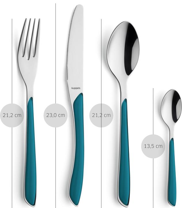 Produktbild Kuppels Besteckset 2 2214 Prisma (24 Stück, Besteck Set)