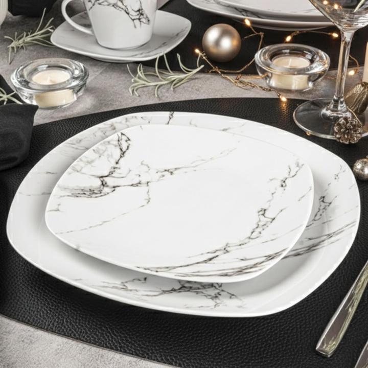 Produktbild Sänger Geschirr Tafelservice Bilgola Marmor (18 Stk.)