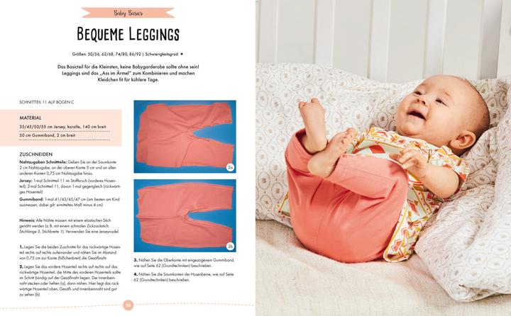 Actual product image Jersey & Co. kinderleicht - Nähen für Babys und Kleinkinder (German, 2021)