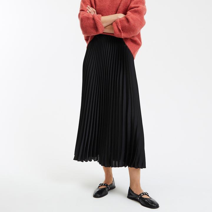Actual product image La Redoute Collections Langer Faltenrock mit elastischer Taille (XXL)