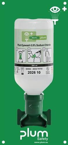 Actual product image Plum Wall bracket eye rinsing (First aid set accessories)
