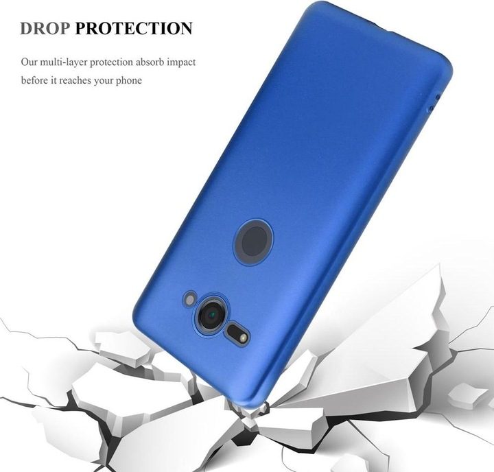 Produktbild Cadorabo TPU Matt Metallic Hülle (Sony Xperia XZ2 Compact)