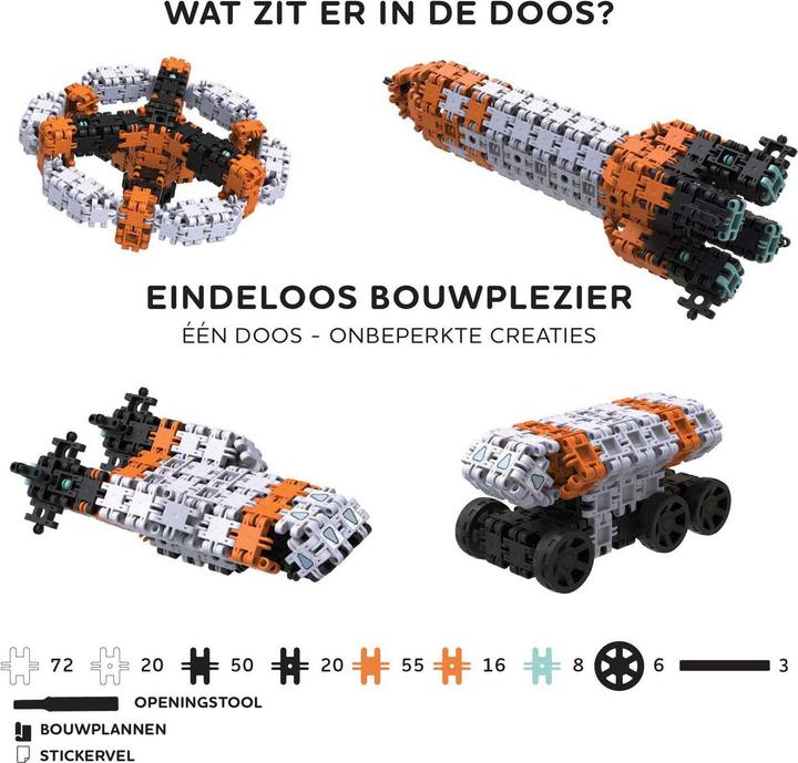 Produktbild Clics Nano - Weltraum-Baukasten - 250 Teile.