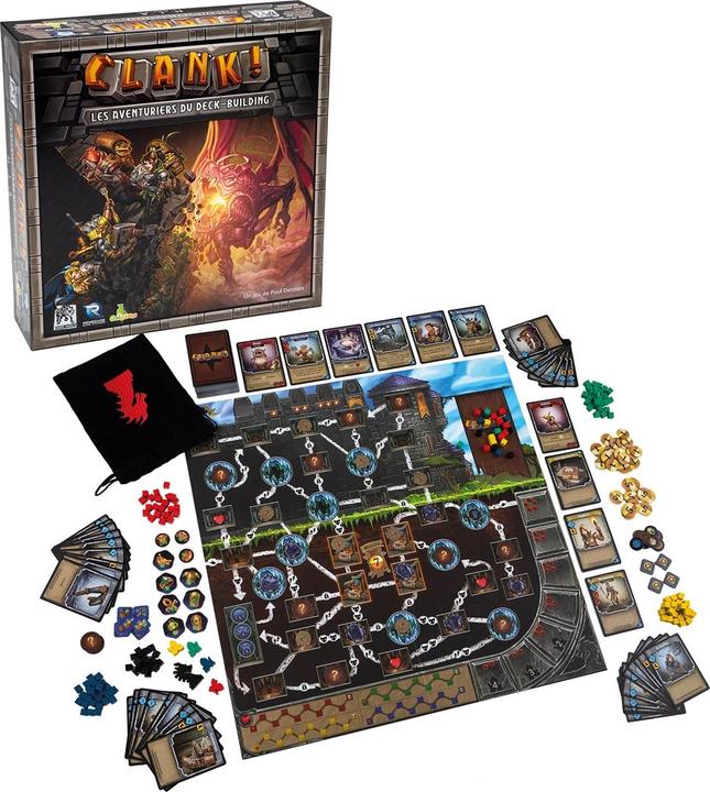 Produktbild Origames Clank f (Französisch, 2 - 4 Spieler)