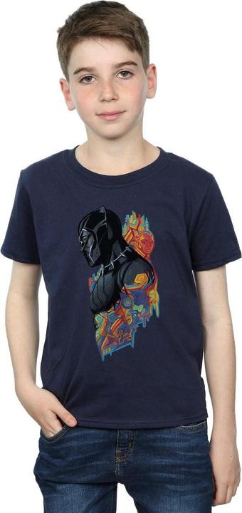 Produktbild Jungen Black Panther Profil TShirt (152, 158)