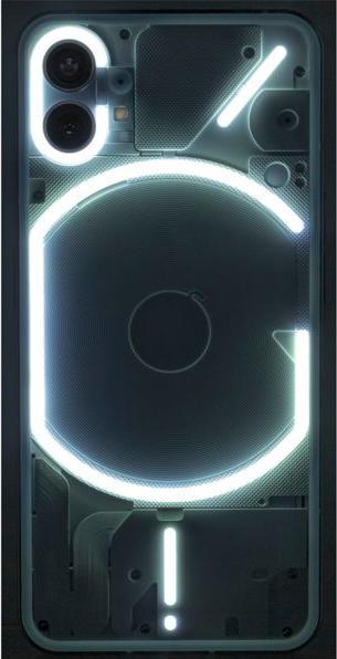 Produktbild Nothing Phone (1) (12GB) (256 GB, Weiss, 6.55", Dual SIM, 5G)