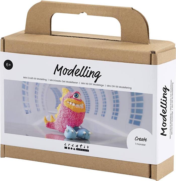 Produktbild Creativ Company Modellier-Set Monster Rosa