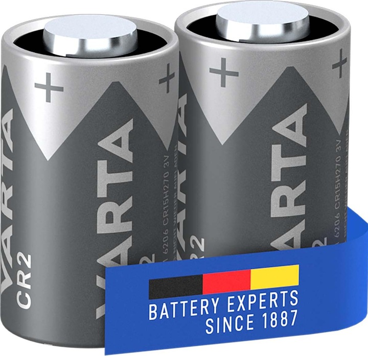 Actual product image Varta Photo Lithium (2 pcs., CR2, 880 mAh)