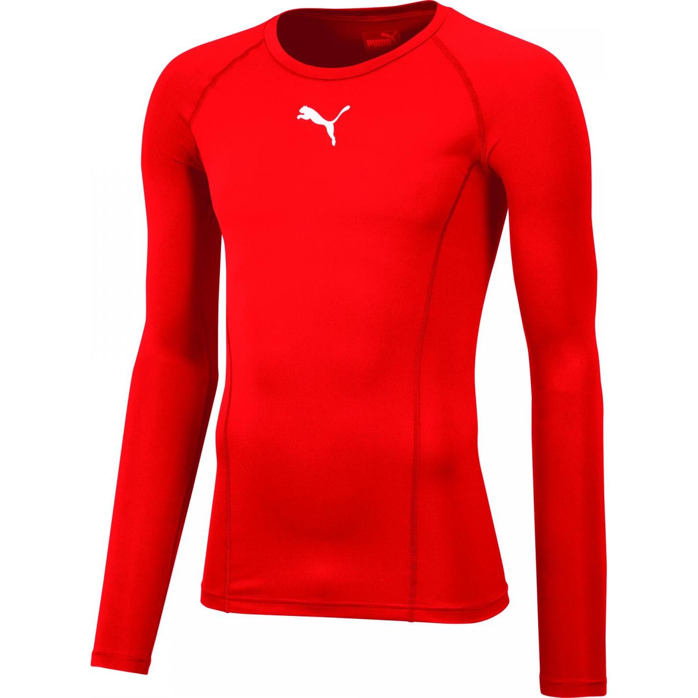 Puma, Herren, Sportshirt, LIGA Baselayer Tee LS-655920 (XL), Gelb, XL