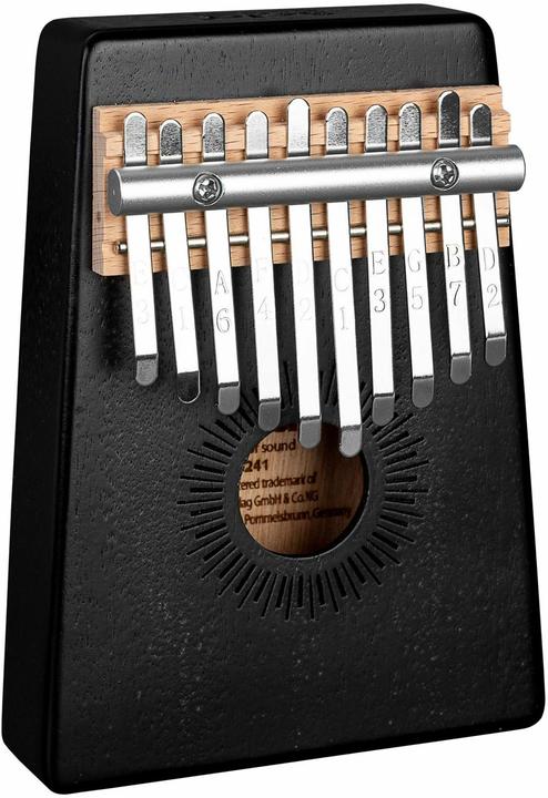 Sela Kalimba Mahagoni 10 Schwarz