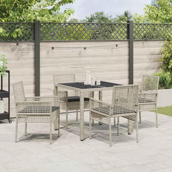 Produktbild vidaXL Garten-Esszimmer-Set (90 x 90 x 75 cm)