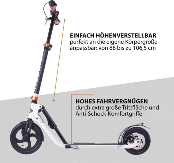 Productafbeelding Hudora Ferris Wheel Air 230 Step met dubbele rem