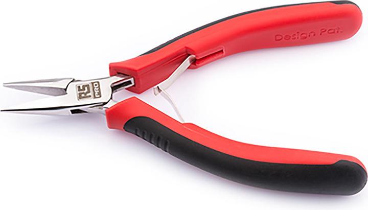 Actual product image RS PRO Pliers, needle-nose pliers, stainless steel, 130 mm / jaws straight, 25mm (130 mm)