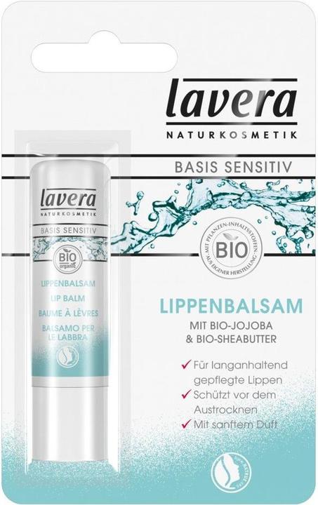 Lavera base balsamo sensibile per le labbra (Balsamo, 180 ml)