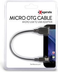 Actual product image Hamlet Micro OTG cable micro usb to female usb adapter (0.15 m, USB 2.0)