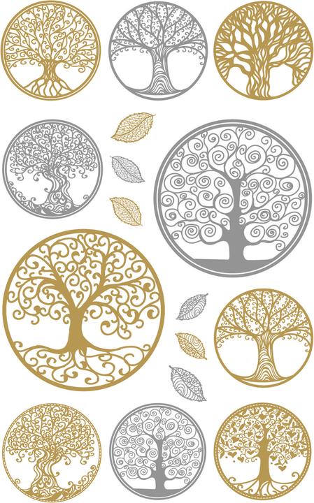 Actual product image Z-Design Metallic Sticker (14 Sticker)