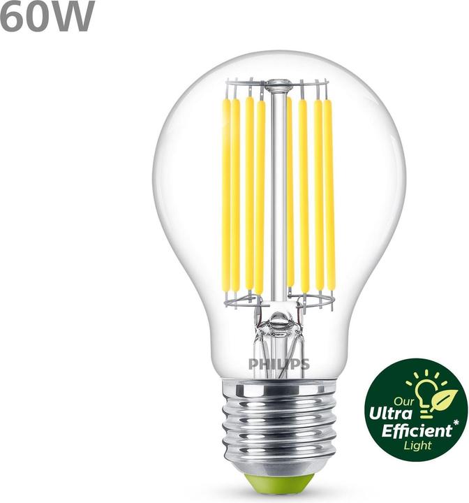 Actual product image Philips LED Classic (E27, 4 W, 840 lm, 1 x, A)