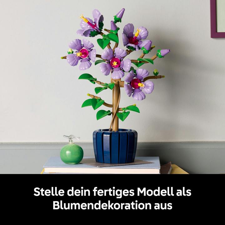 Actual product image LEGO Hibiscus (LEGO Botanical)