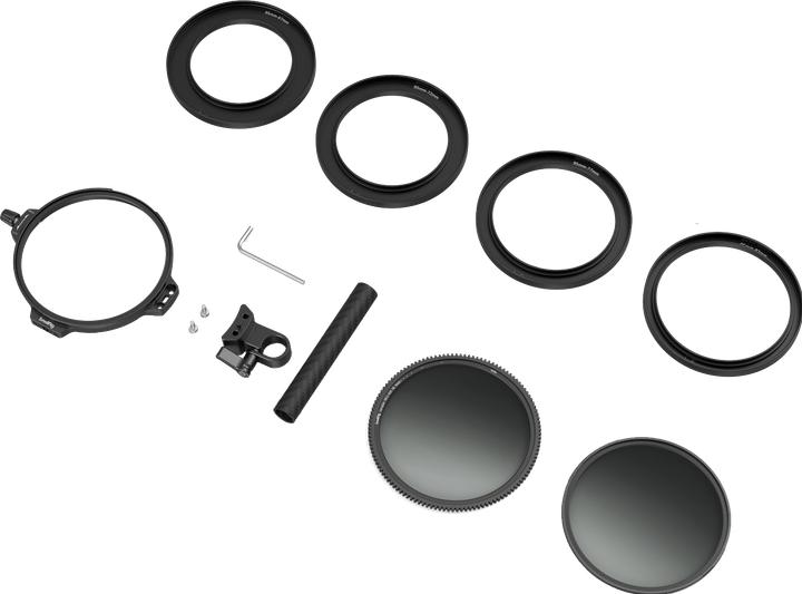 Image du produit SmallRig Filtre d'objectif CPL-VND Kit de filtre avec Rod Clamp - 95 mm (95 mm, Filtre gris neutre, Filtre polarisant)