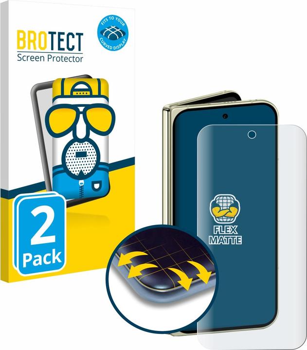 Actual product image BROTECT Full-Screen Protector Matte (2 pcs., Google Pixel 10 Pro Fold)