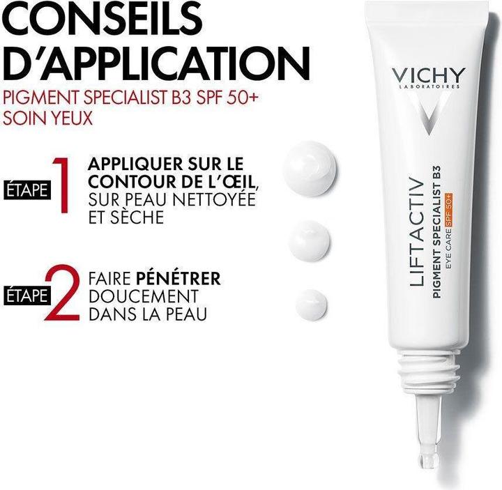 Image du produit Vichy Liftact (Crème pour les yeux, 15 ml)
