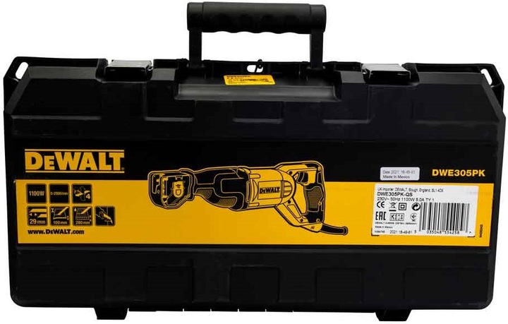 Actual product image DeWalt Sabre saw 00