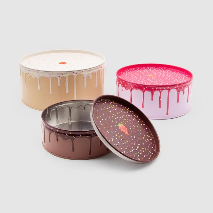 Actual product image Suck UK Cake Storage Tins
