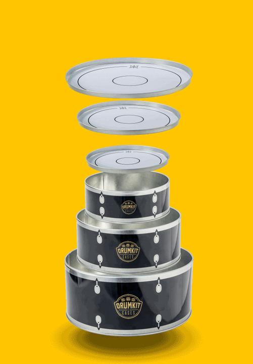Actual product image Suck UK Drum Kit Cases Set of 3