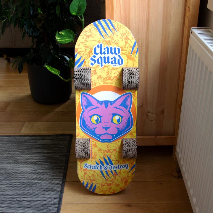 Image du produit Suck UK Planche à roulettes (Jouet à gratter chat)