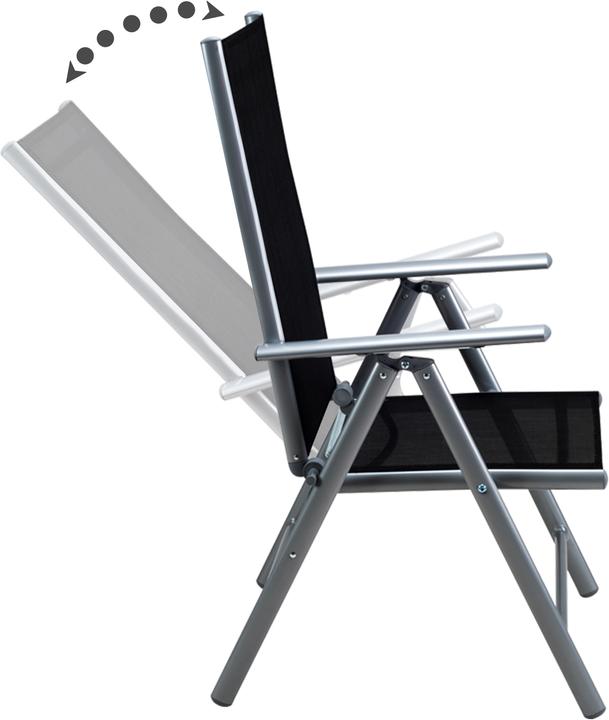 Immagine prodotto Casaria Set di 4 sedie da giardino