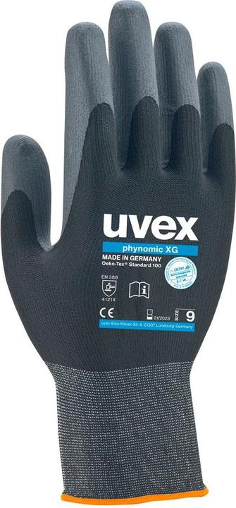 Actual product image Uvex Polyamide work glove size (6)