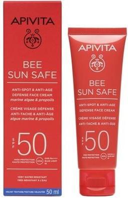 Produktbild Apivita Anti-Aging- und Fleckencreme SPF 50 (Körpercreme, 50 ml)