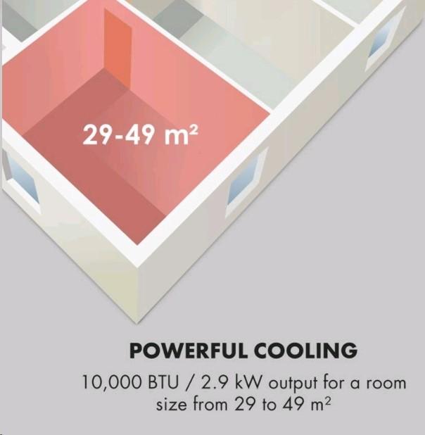 Produktbild Klarstein New Breeze ECO mobile Klimaanlage 935 W Weiss (10 BTU/h)