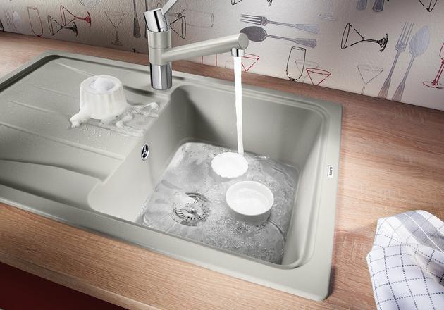 Actual product image Blanco Sona 45 S (Top-mounted sink, 78 cm, 50 cm)