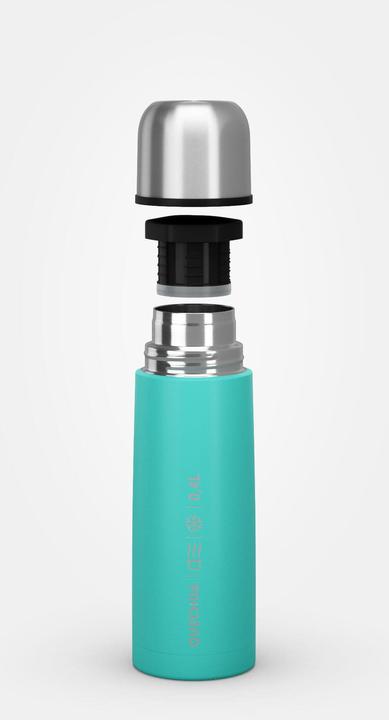 Actual product image Quechua Vacuum flask 0.4 l with drinking cup for hiking (0.40 l)
