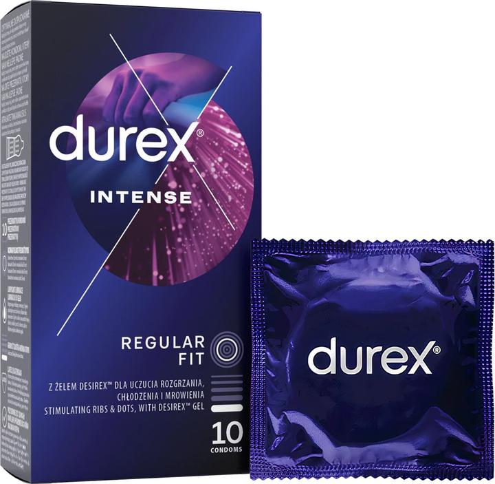 Produktbild Durex Intense Orgasmic Condoms - Variant: 10 pcs (10 Stk.)