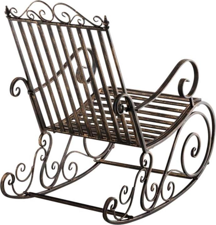 Actual product image CLP Set of 2 rocking chairs Smilla, bronze