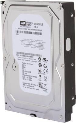 Actual product image WD AV 320GB, 8MB cache, SATA 3Gbs (0.32 TB, 3.5")