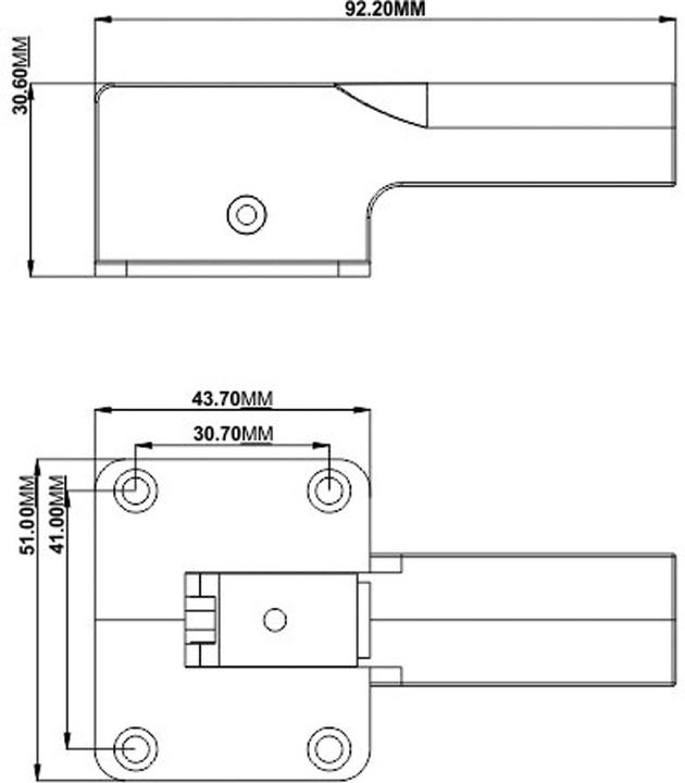 Produktbild Pichler EINZIEHFAHRWERK ELEKTRISCH "XL" 7,0MM ALU 2STK.