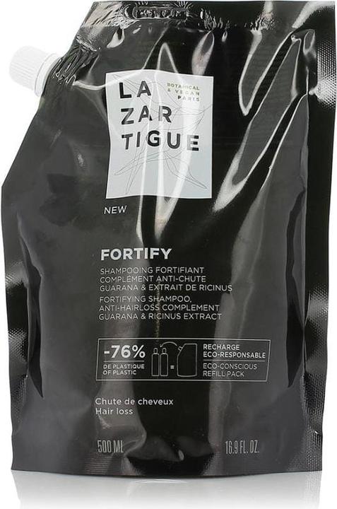 Actual product image Lazartigue Fortify Shampooing Refill 500ml (500 ml, Liquid shampoo)