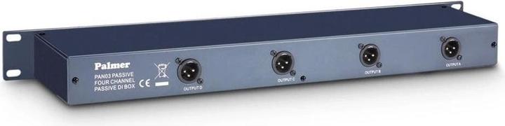 Actual product image Palmer Audio PAN 03 PASS 19" DI Box (DI box)